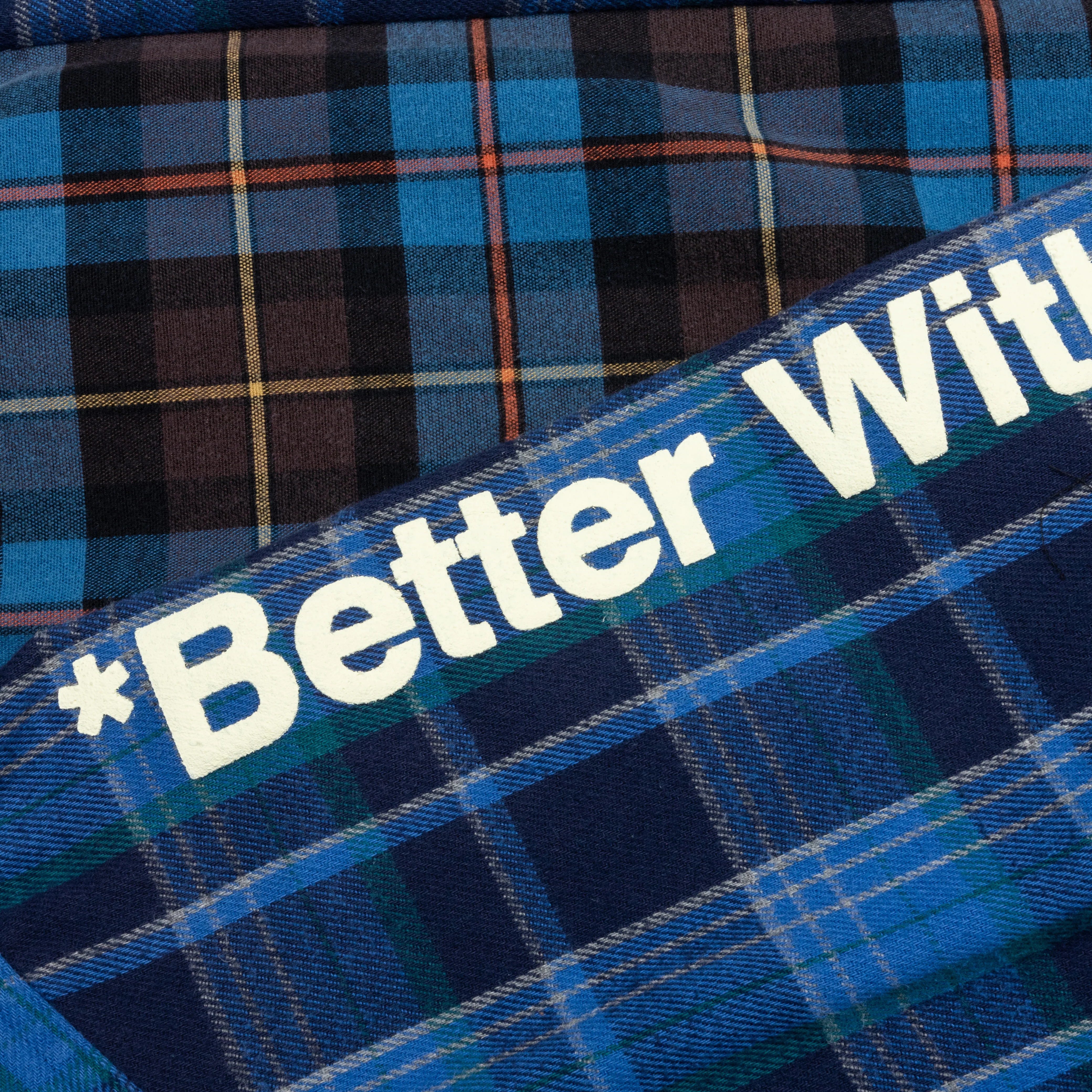 Re-Tartan Flannel Shirt - Multi - Image 4