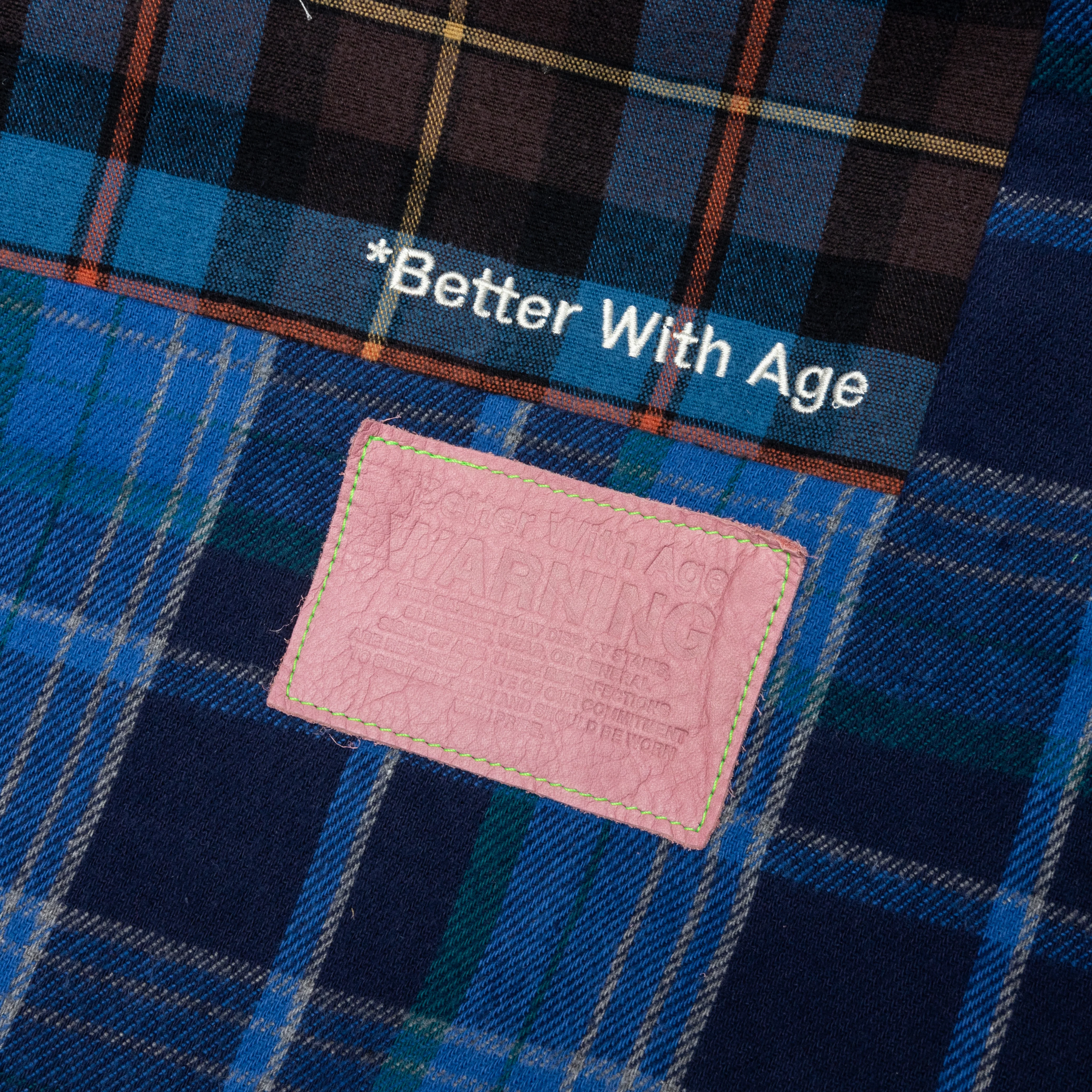 Re-Tartan Flannel Shirt - Multi - Image 5