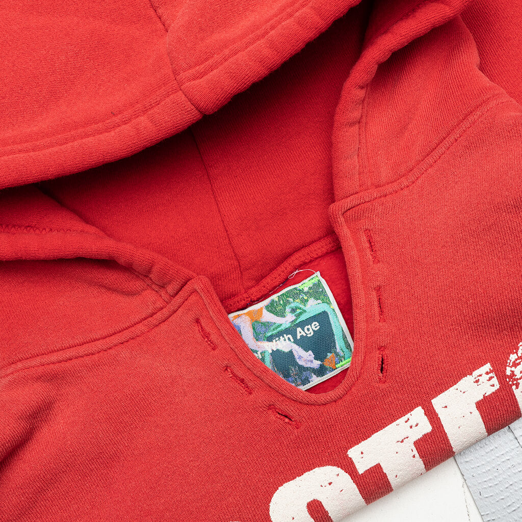 Protest Art Hoodie - Red - Image 3