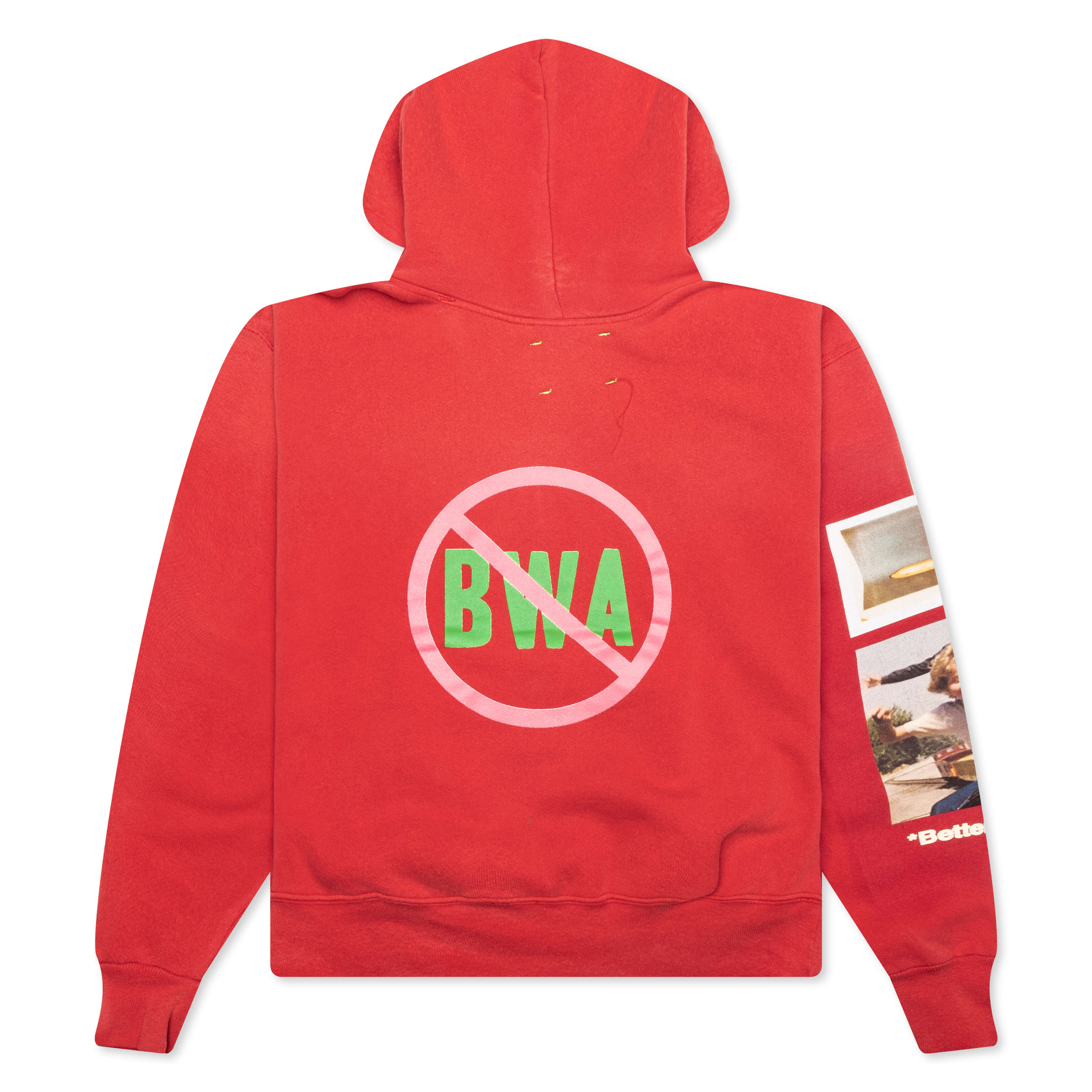 Protest Art Hoodie - Red - Image 2