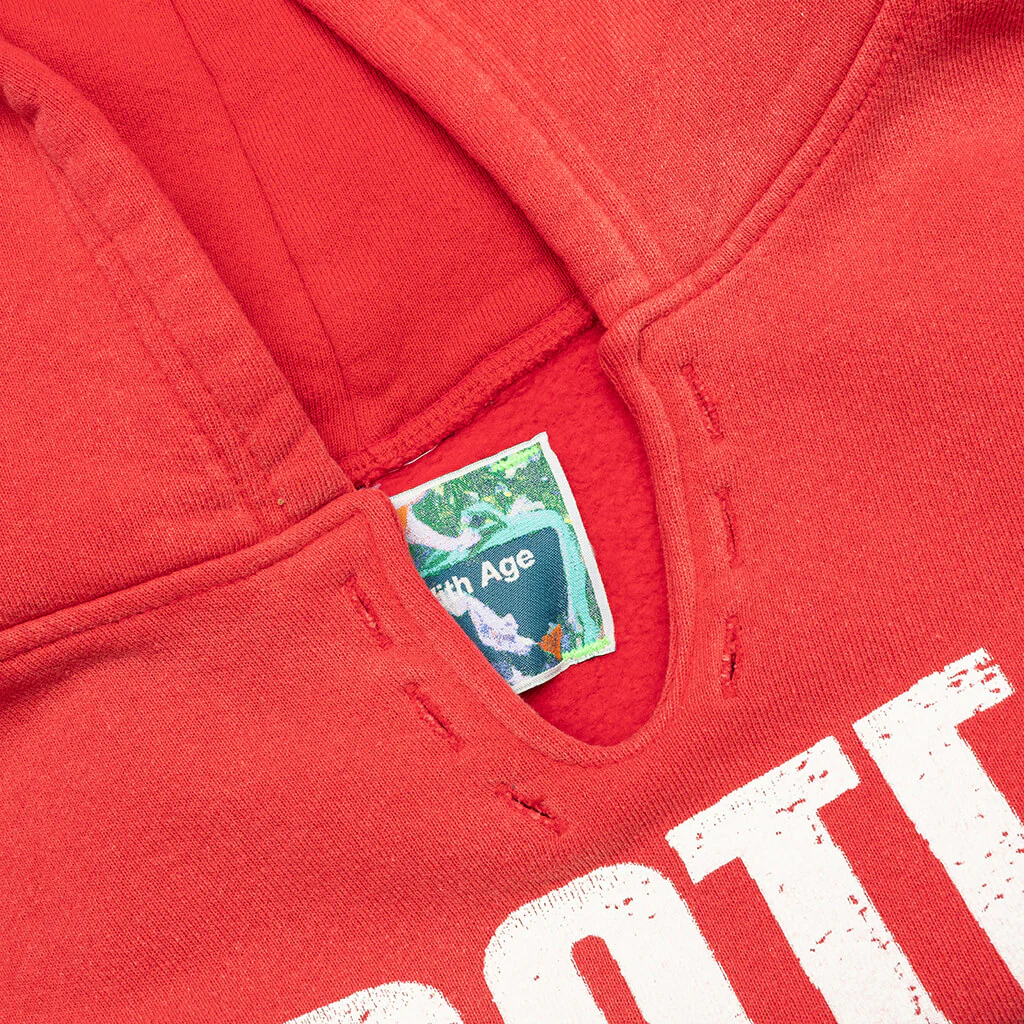 Protest Art Hoodie - Red - Image 4