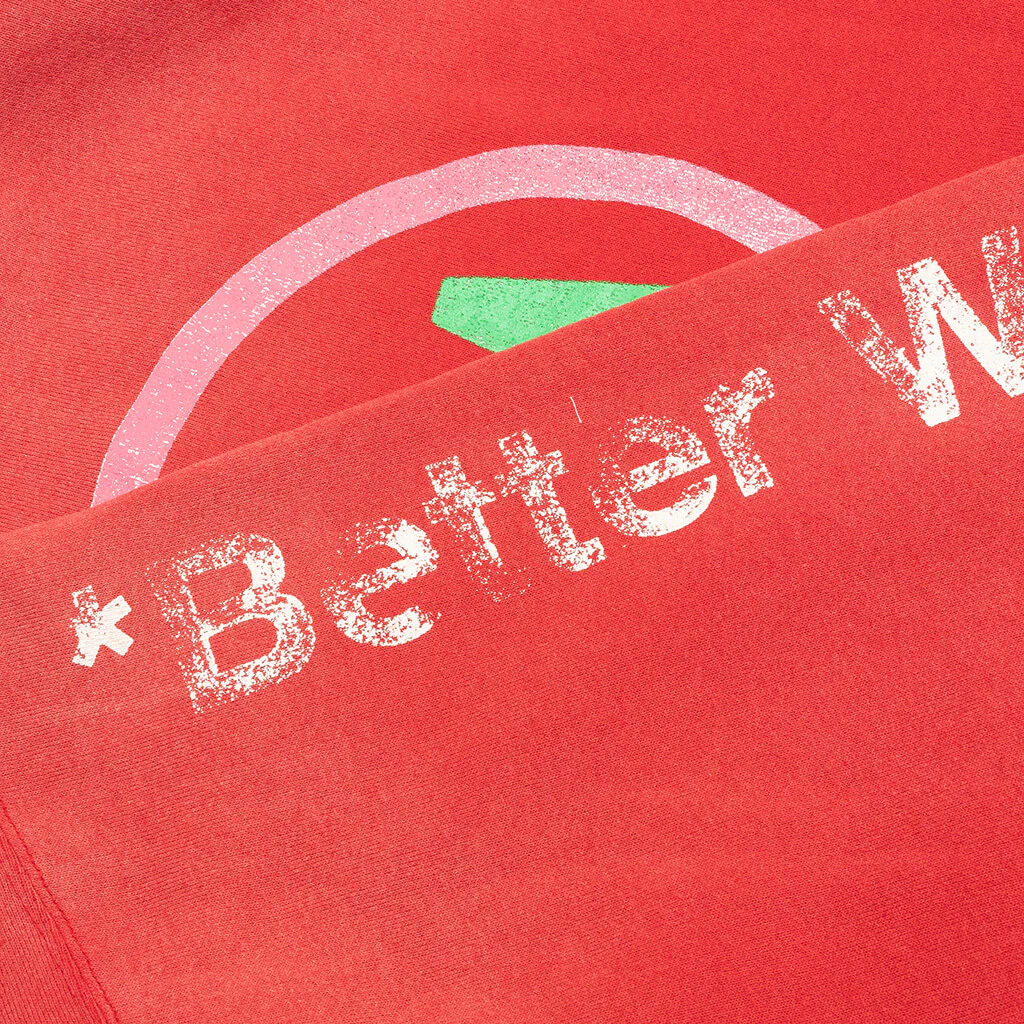 Protest Art Hoodie - Red - Image 5