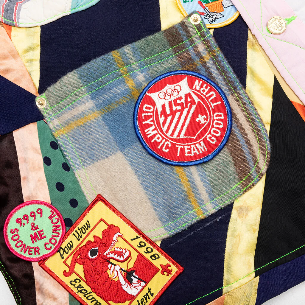 Gentlemen's Blanket Jacket - Multi - Image 5