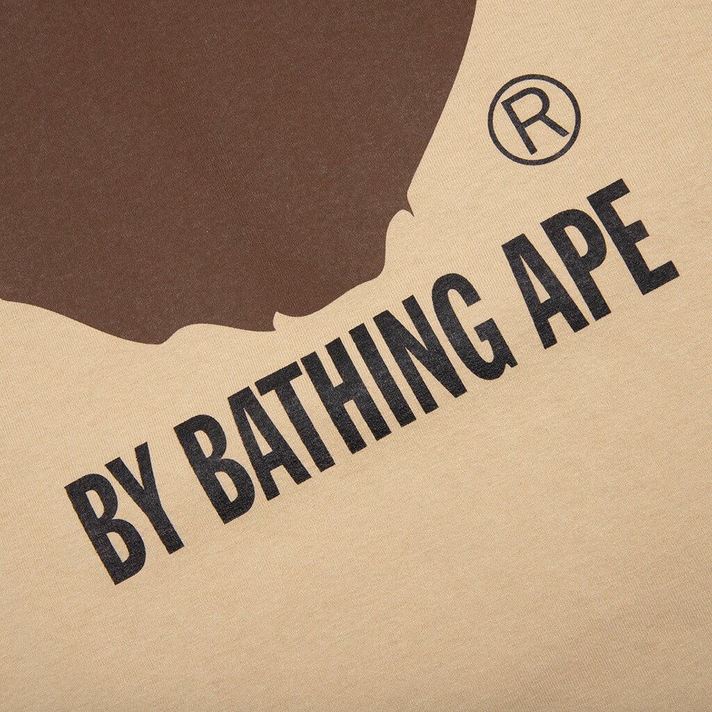 By Bathing Ape L/S Tee - Beige - Image 3