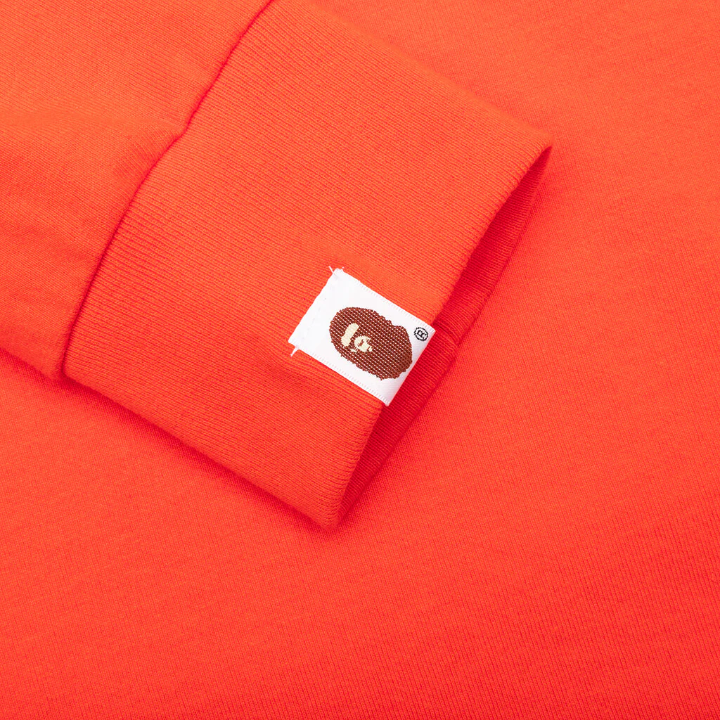 By Bathing Ape L/S Tee - Orange - Image 4