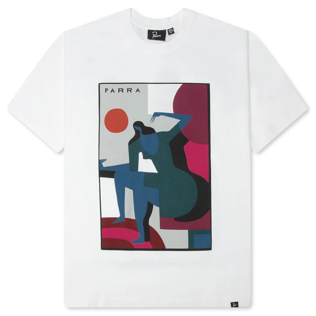 Ball To The Face T-Shirt - White