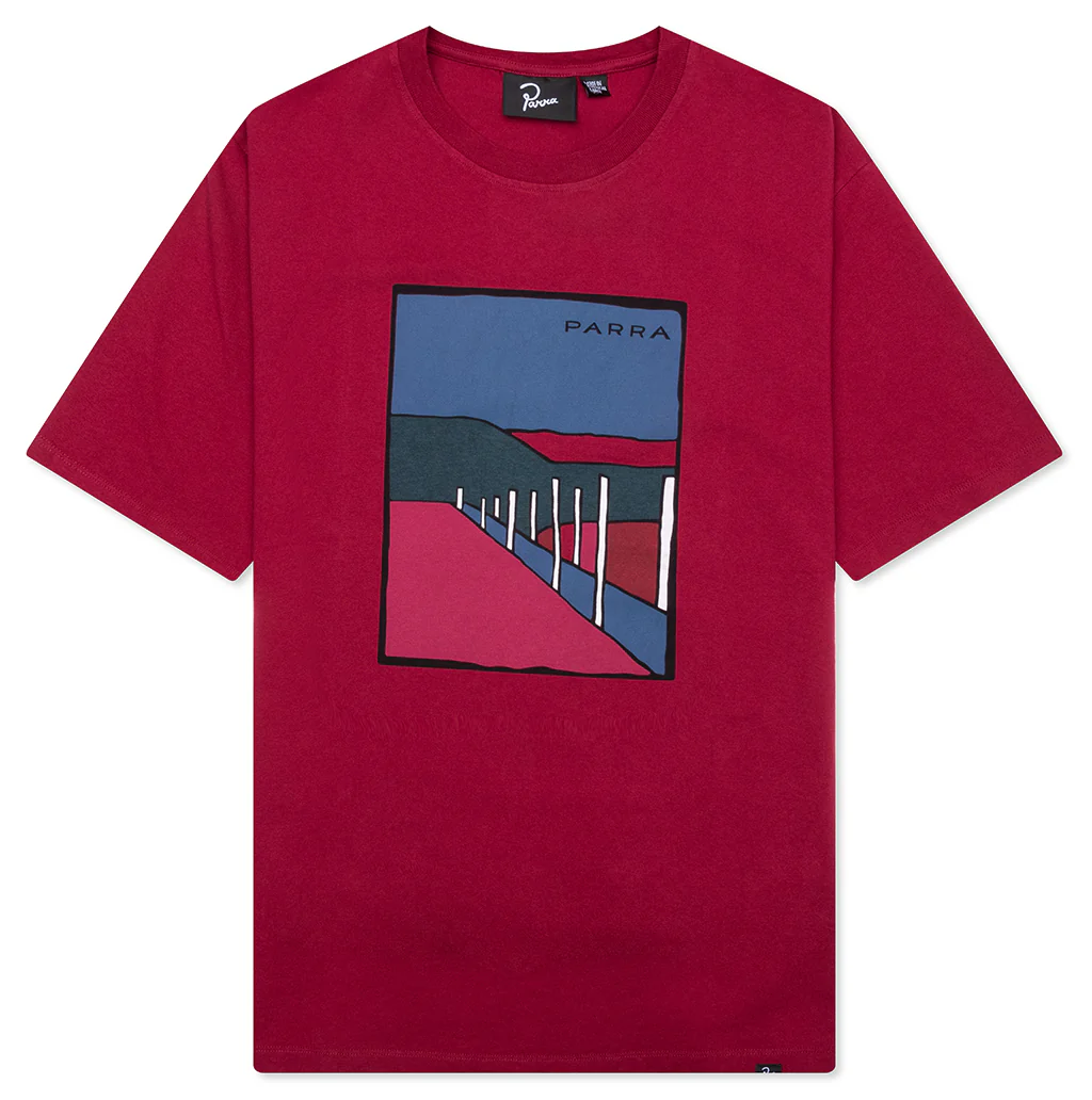 Beach Parking T-Shirt - Raspberry