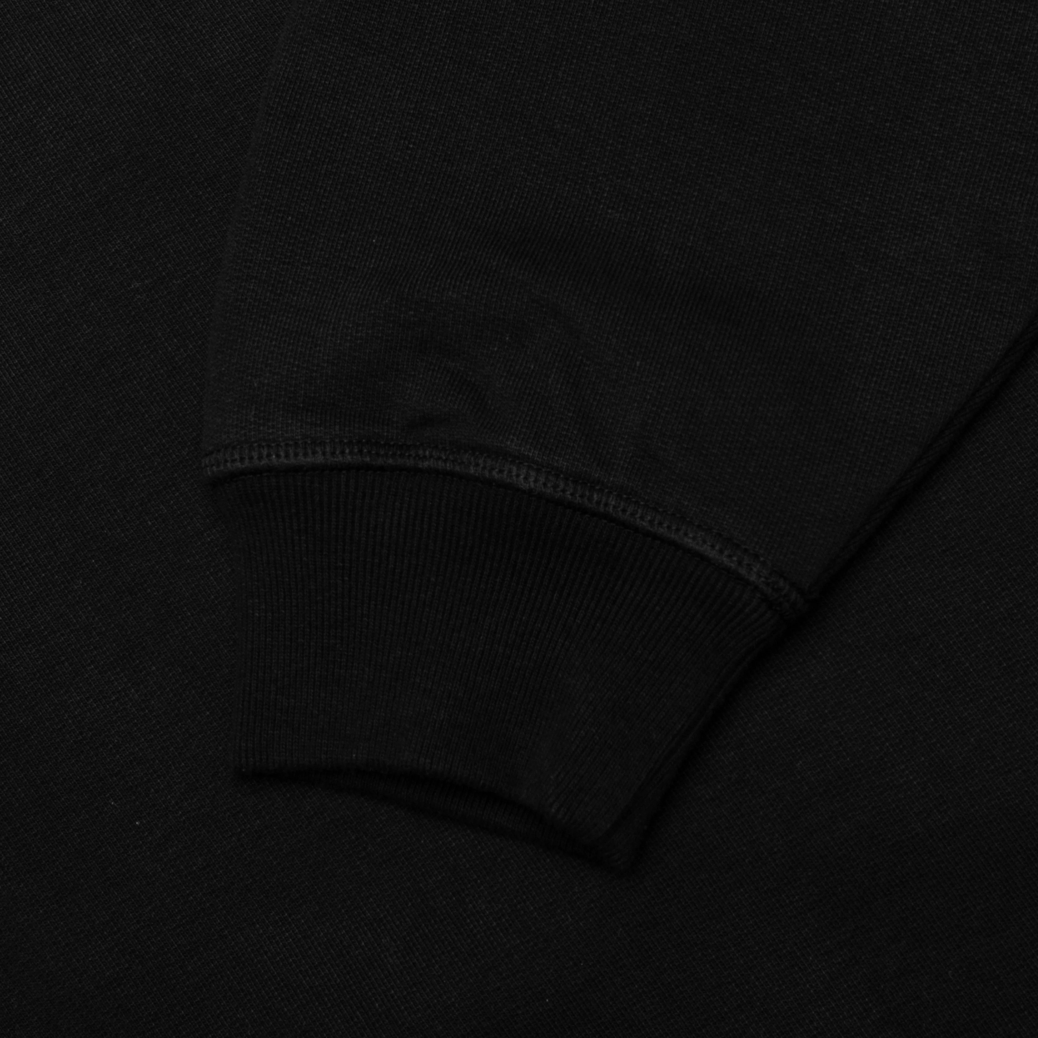 Blob Logo Crew Neck Sweatshirt - Washed Black - Image 5