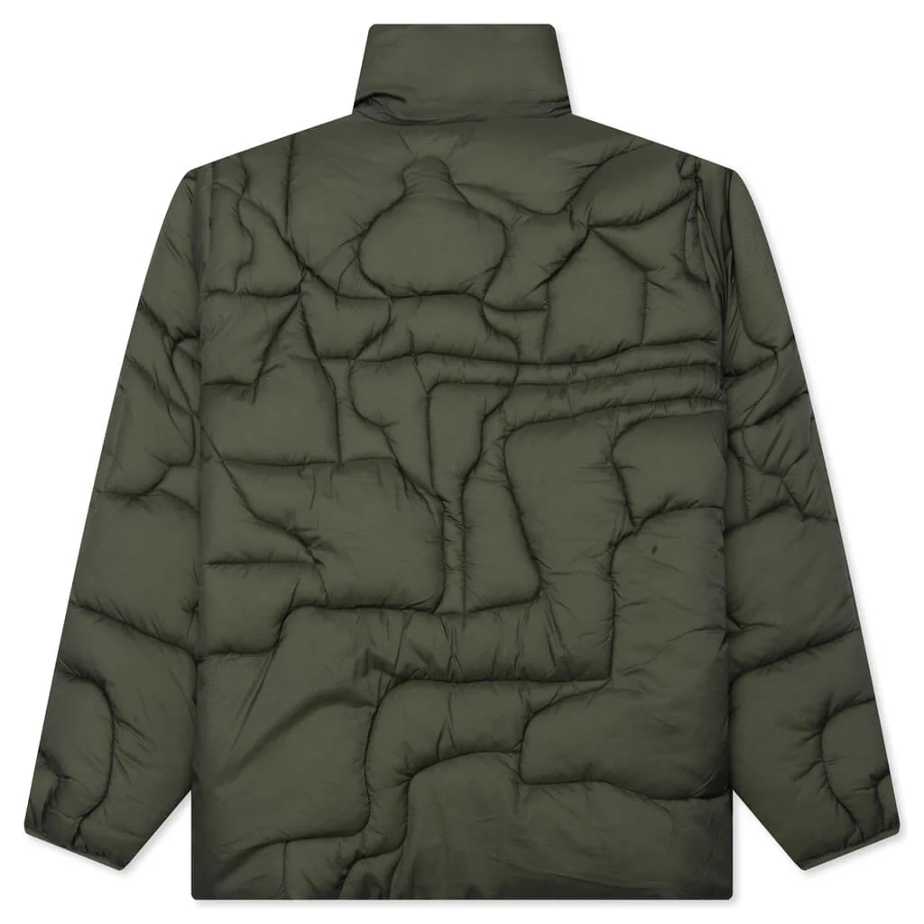 Boring Village Puffer Jacket - Green - Image 2