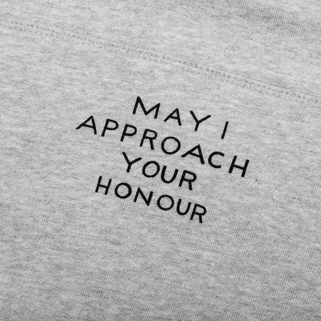 Clipped Wings Hooded Sweatshirt - Heather Grey - Image 3