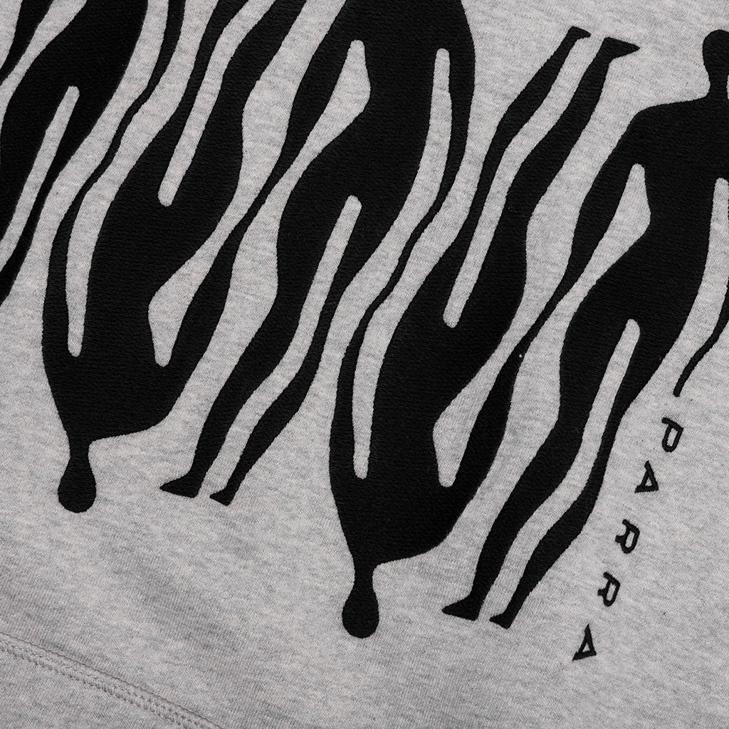 Connected Guy Hooded Sweatshirt - Heather Grey - Image 3