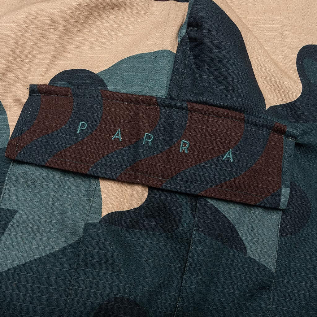 Distorted Camo Shorts - Green - Image 3