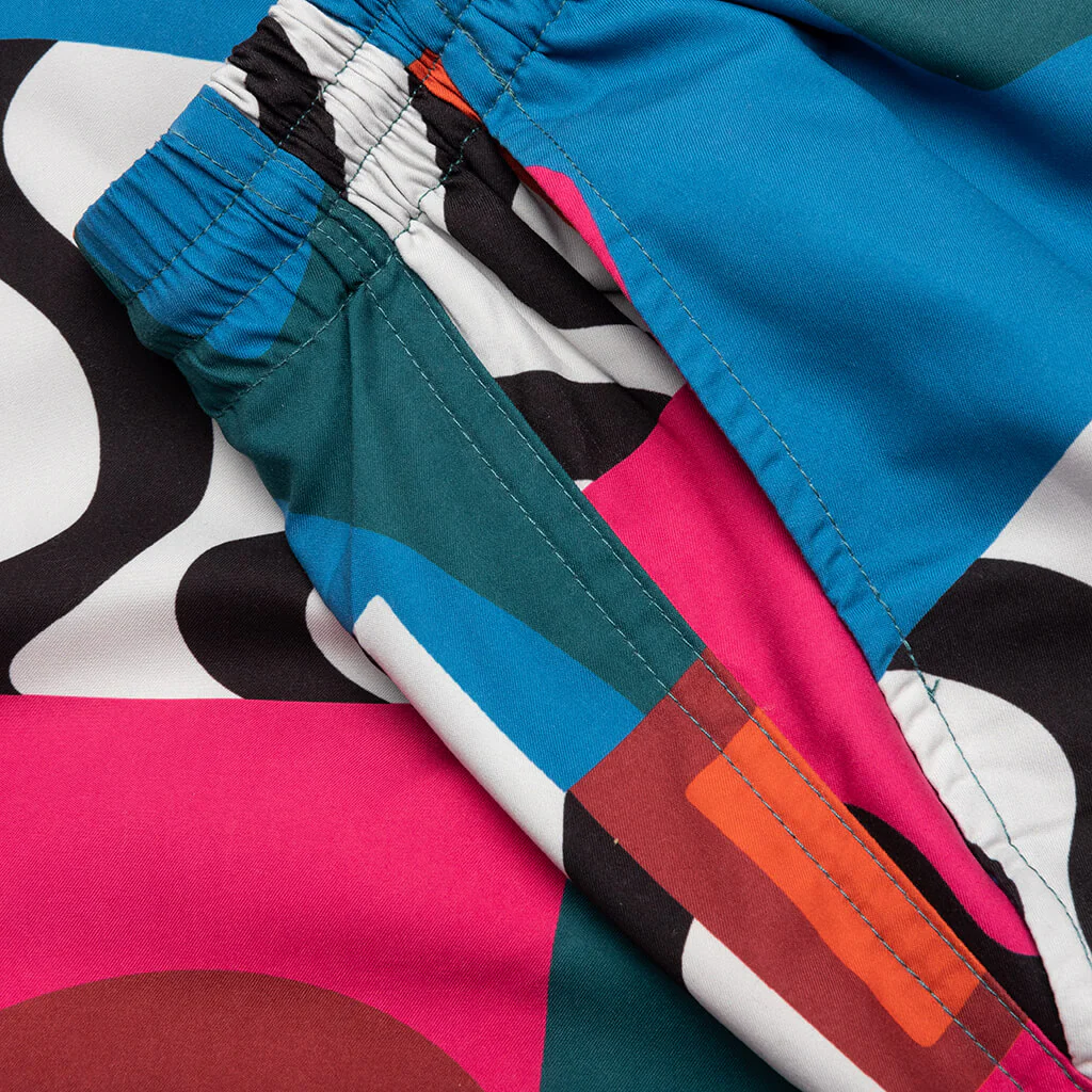Distorted Water Swim Shorts - Multi - Image 4