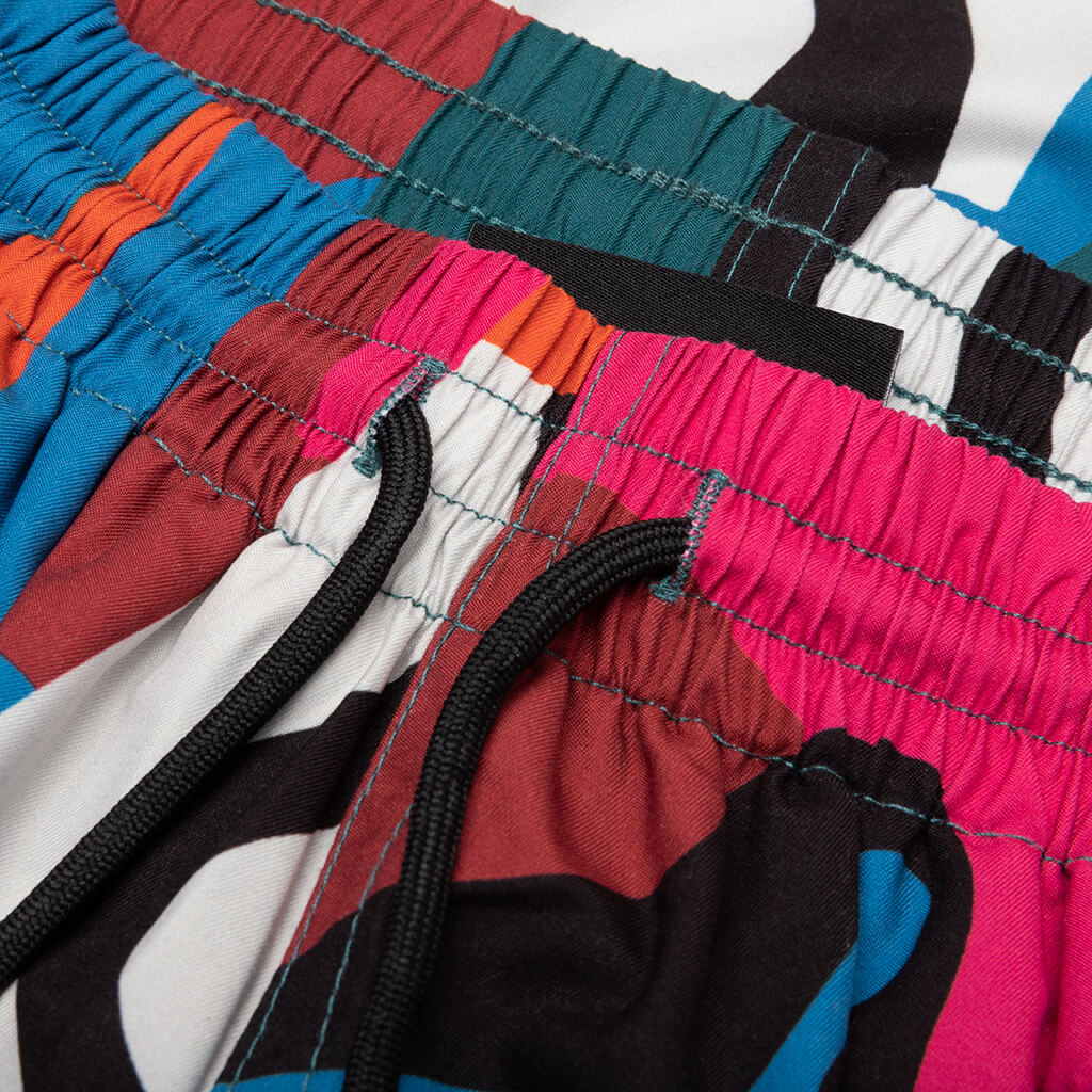 Distorted Water Swim Shorts - Multi - Image 5