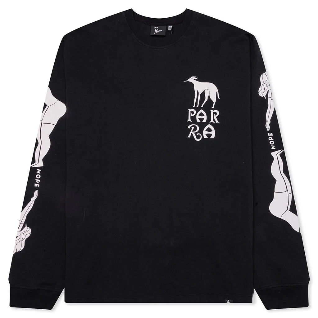Dog Training L/S T-Shirt - Black