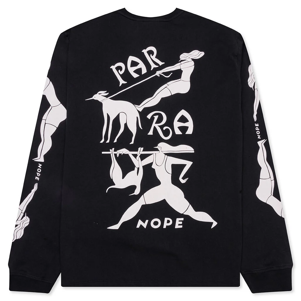 Dog Training L/S T-Shirt - Black - Image 2
