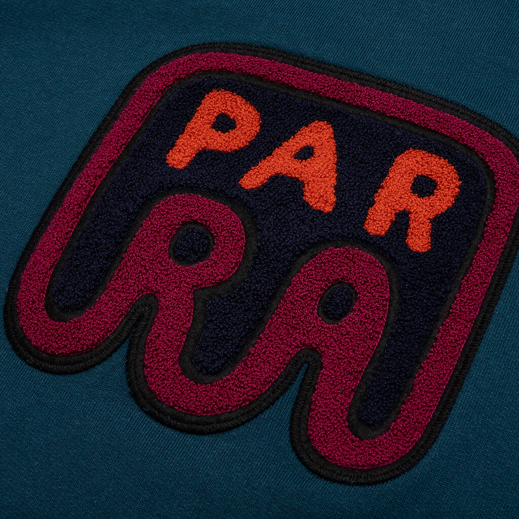 Fast Food Logo Crew Neck Sweatshirt - Deep Sea Green - Image 4