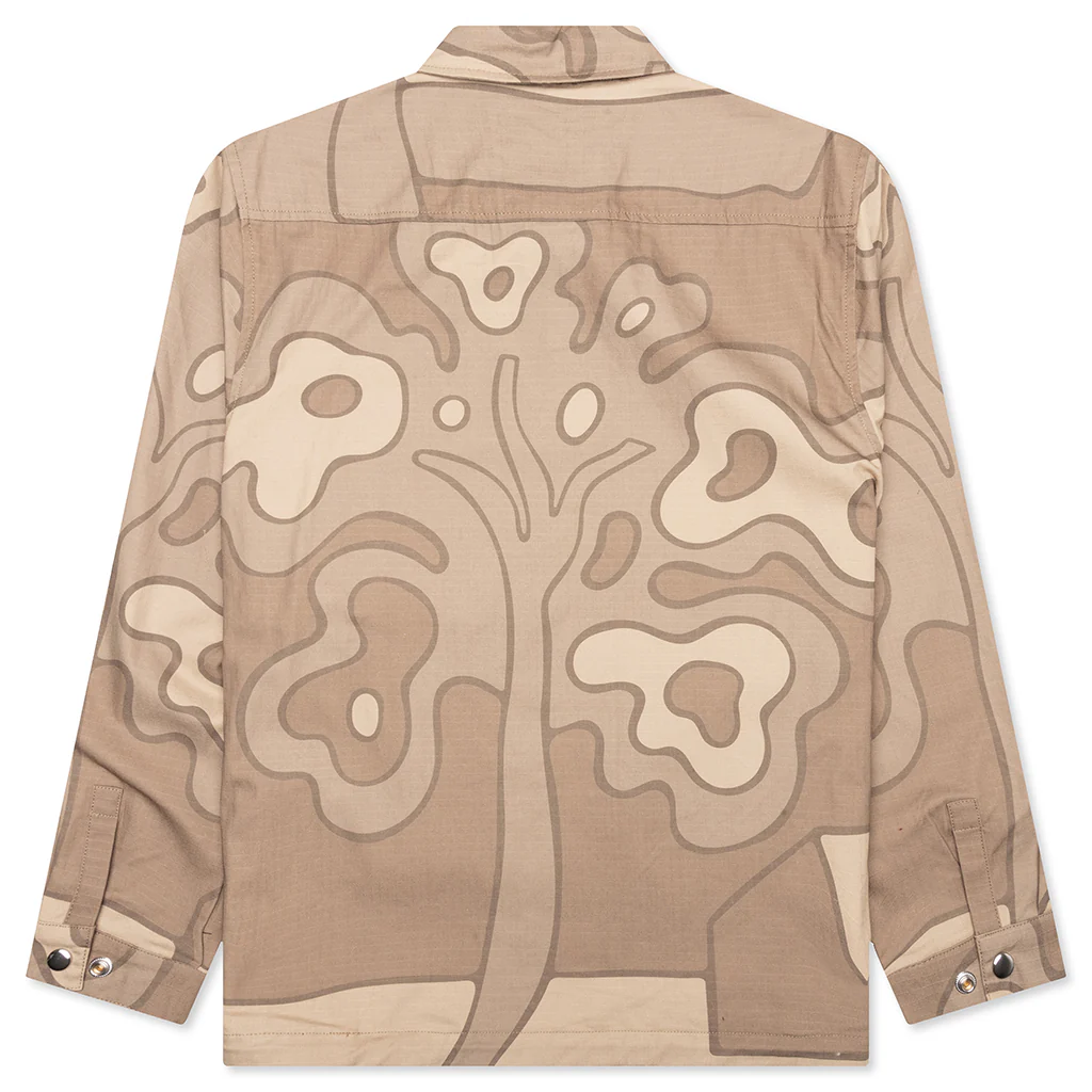 Fruit Tree Camo Shirt - Tan - Image 2