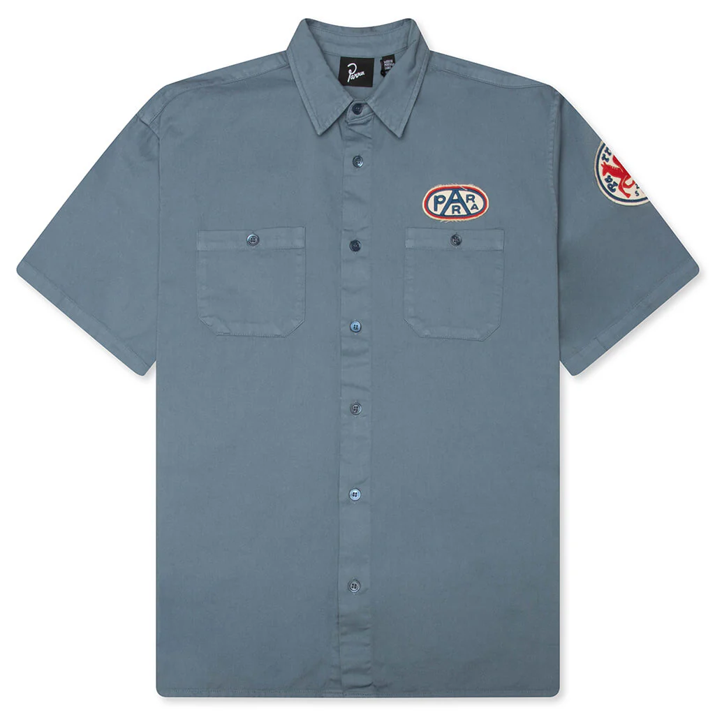 Gas Station S/S Shirt - Blue