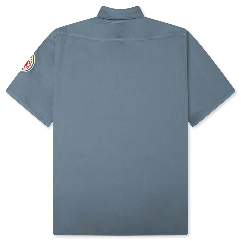Gas Station S/S Shirt - Blue - Image 2