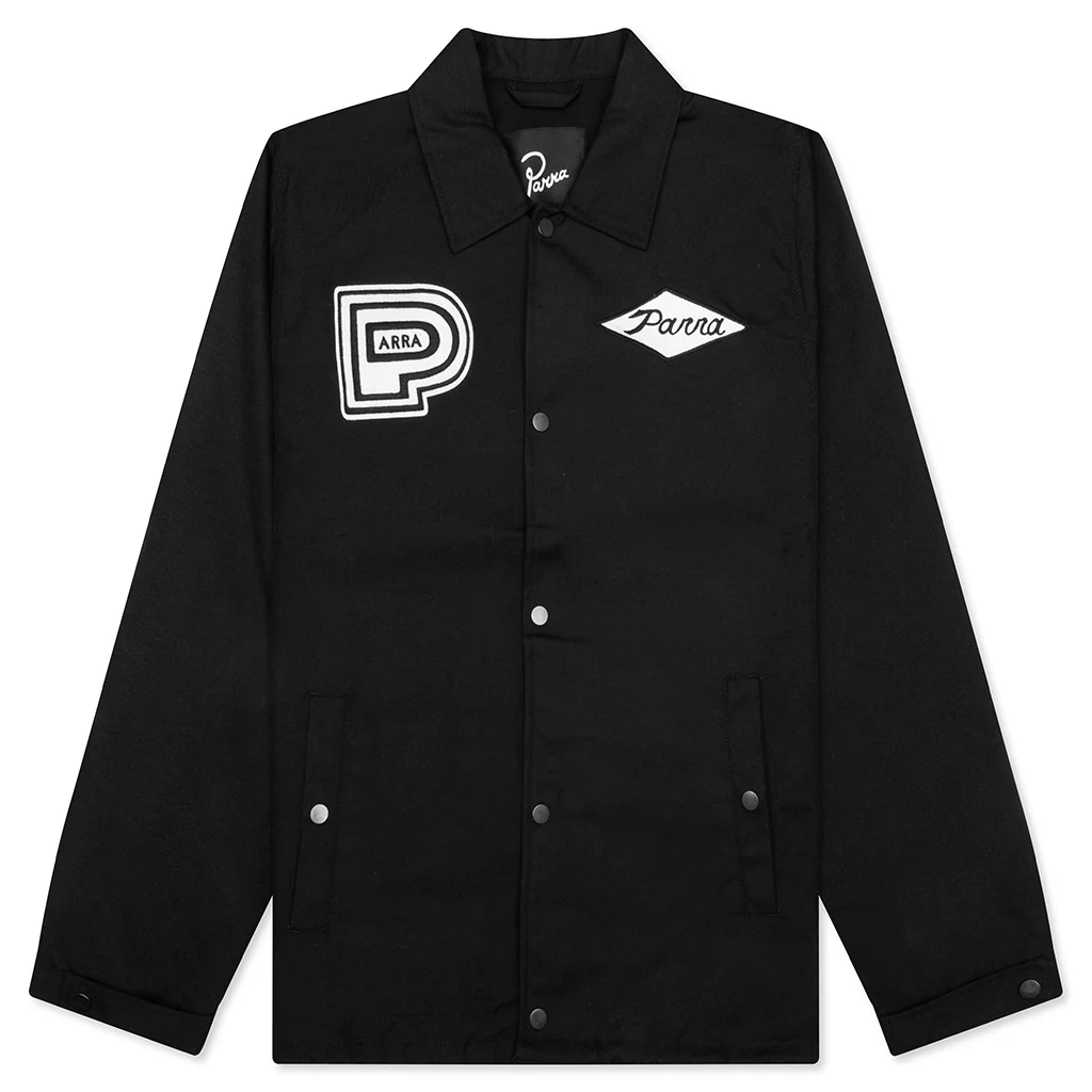 Midnight Surprise Coach Jacket - Black