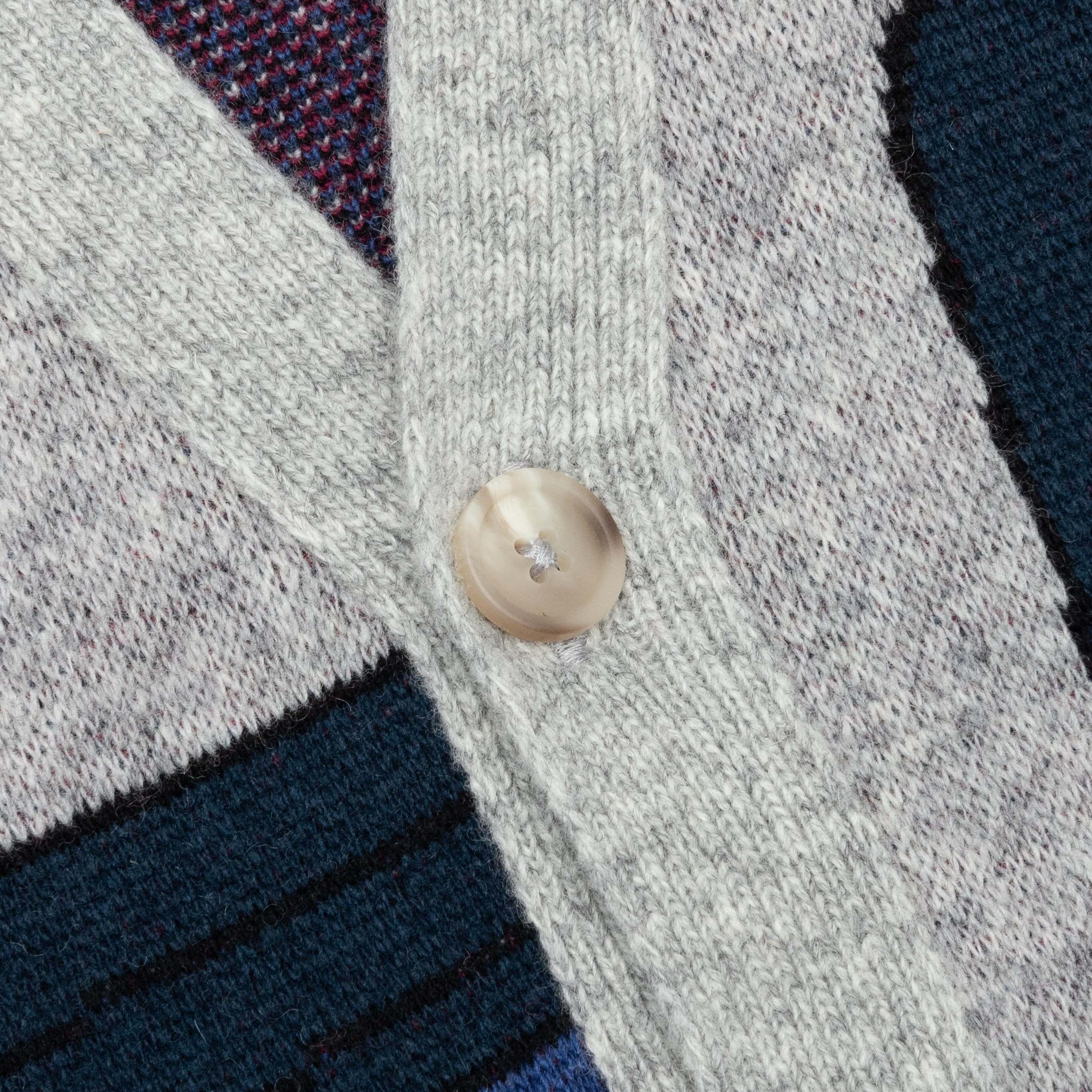 No Parking Knitted Cardigan - Grey Melange - Image 3