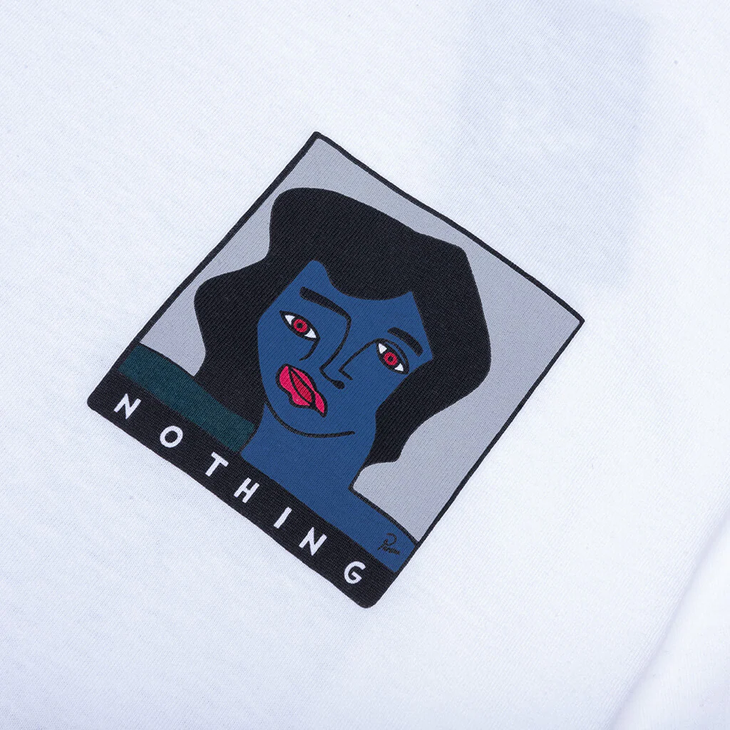 Nothing Please T-Shirt - White - Image 3