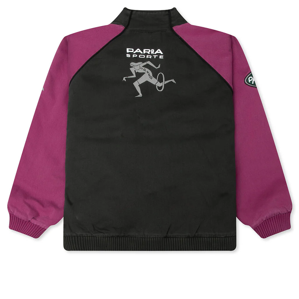 Owl Meets Rat Racing Jacket - Purple Pink - Image 2