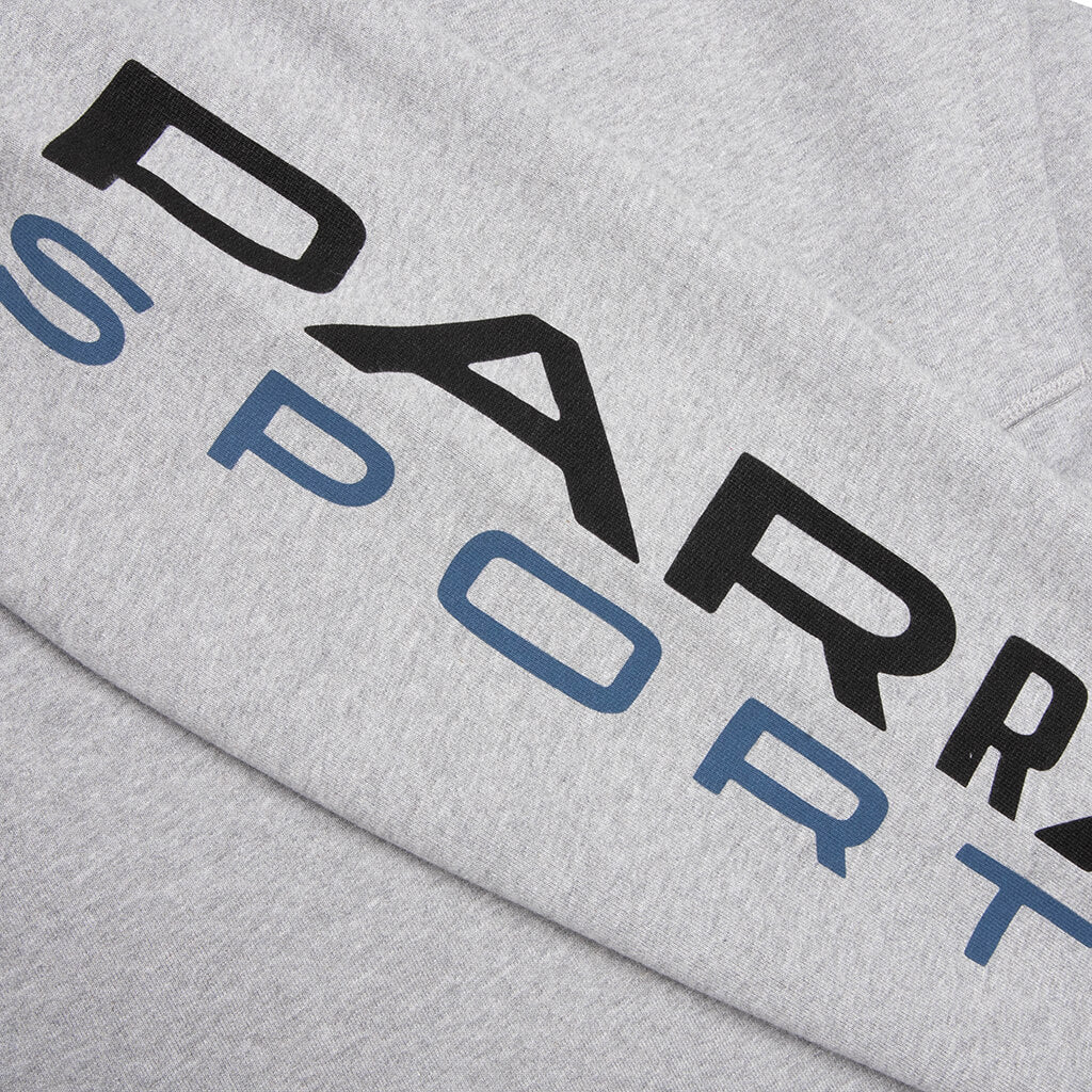 Parra Sporte Hooded Sweatshirt - Heather Grey - Image 4