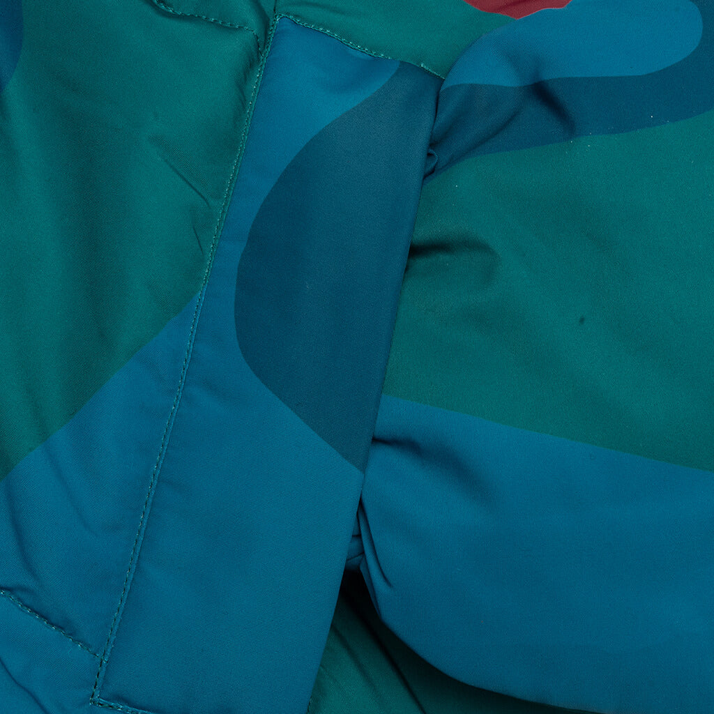 Protect The Sun Reversible Puffer Jacket - Brown - Image 4