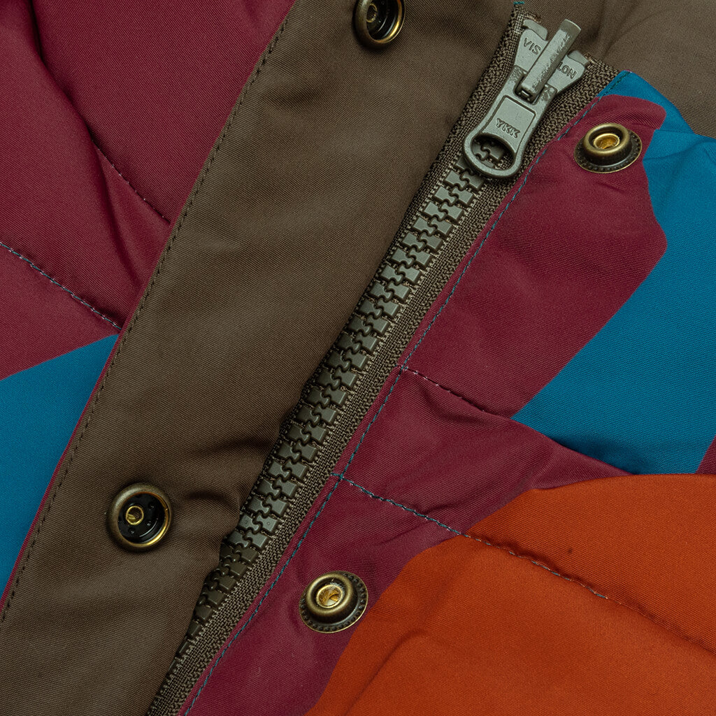 Protect The Sun Reversible Puffer Jacket - Brown - Image 6