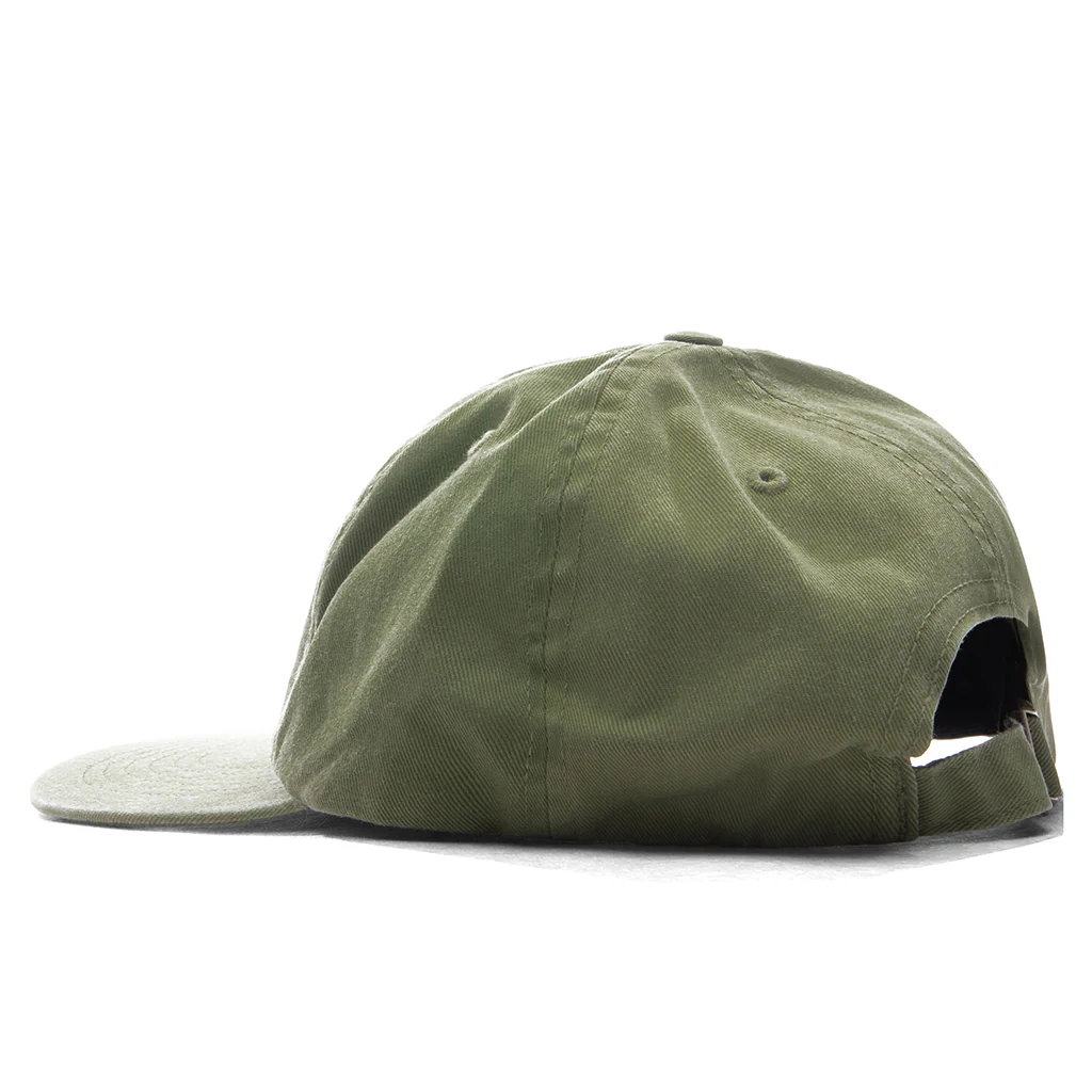 Signature 6 Panel Hat - Green - Image 4