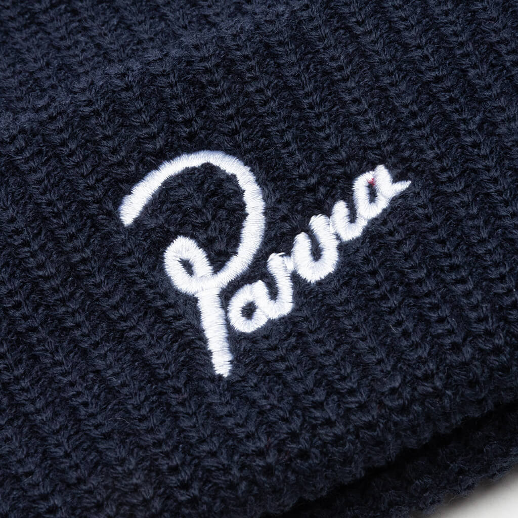 Signature Beanie - Navy Blue - Image 3