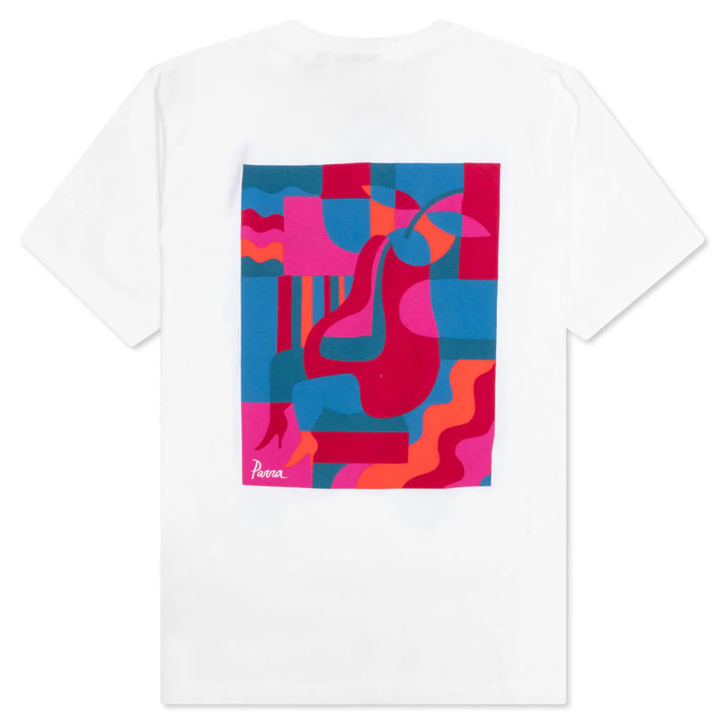 Sitting Pear T-Shirt - White - Image 2