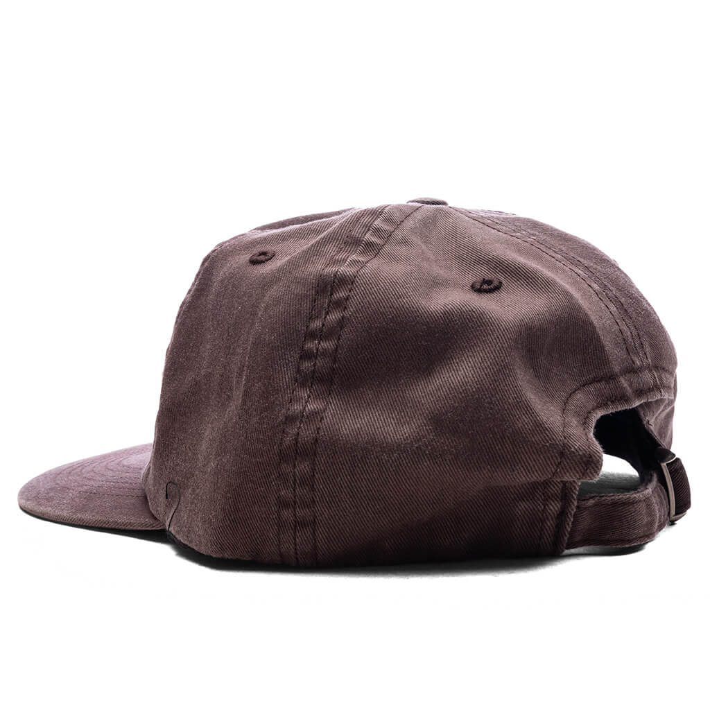 Store Logo 6 Panel Hat - Brown - Image 4