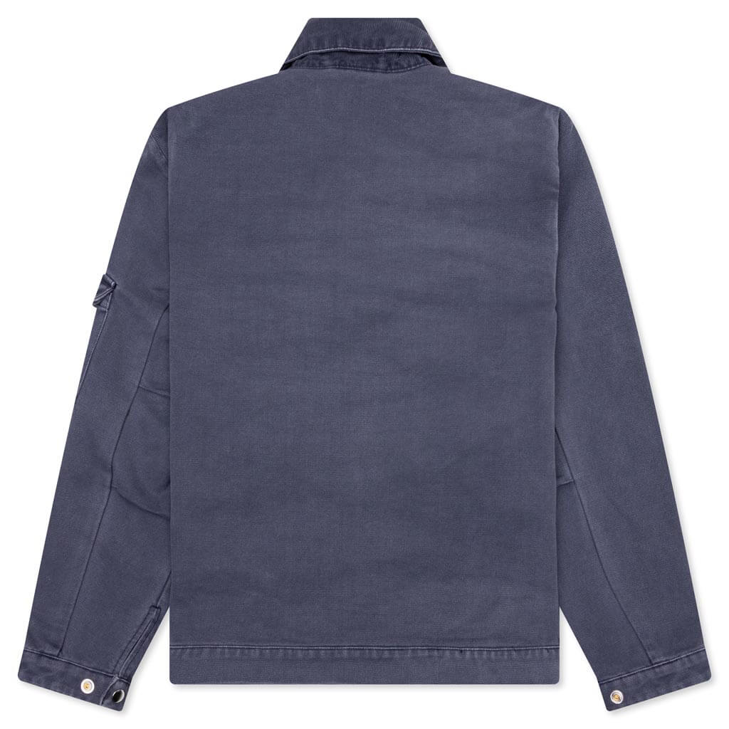 Twilled Bird Wheel Jacket - Washed Blue - Image 2