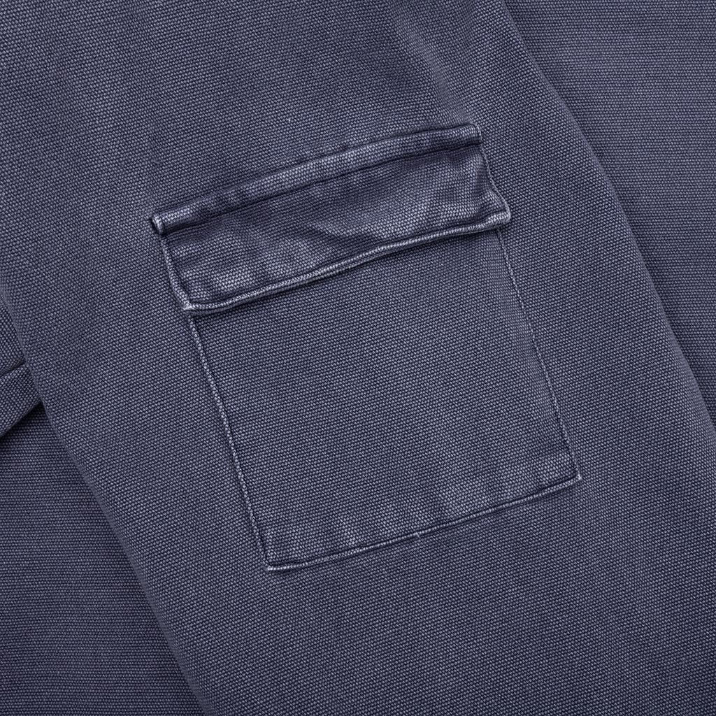 Twilled Bird Wheel Jacket - Washed Blue - Image 3