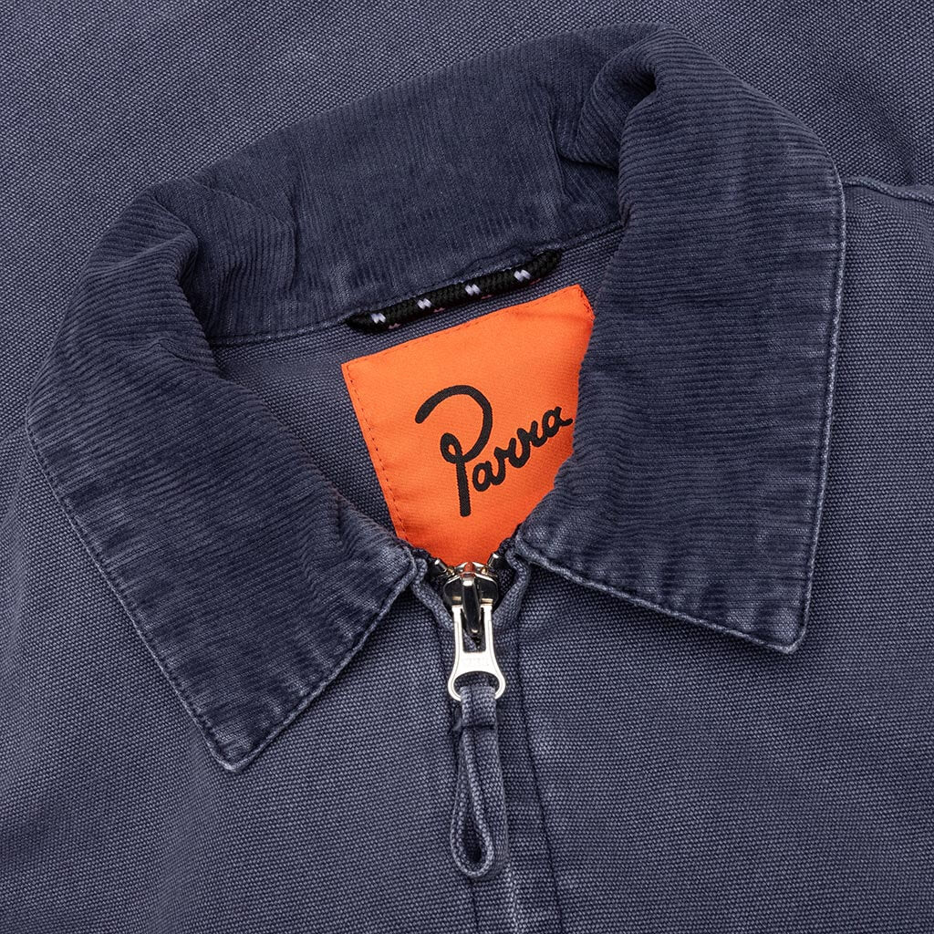 Twilled Bird Wheel Jacket - Washed Blue - Image 4