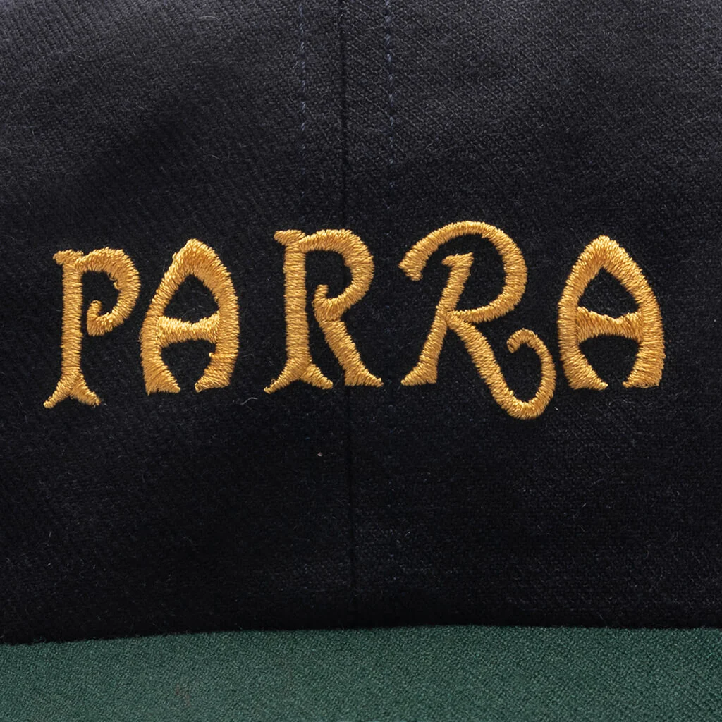 Wordle Logo 6 Panel Hat - Dark Navy - Image 4