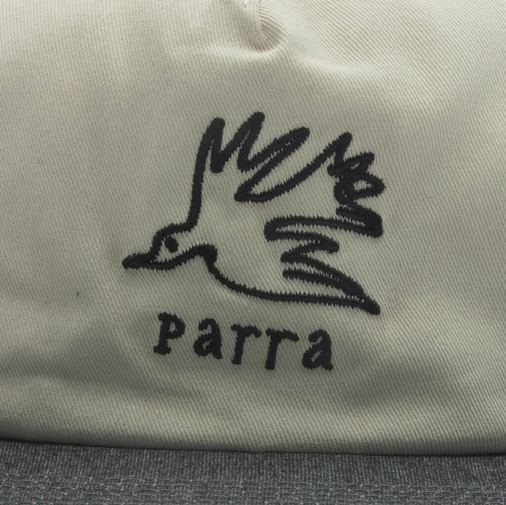 Yarn Bird 5 Panel Hat - Off White - Image 2