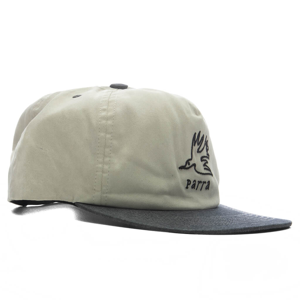 Yarn Bird 5 Panel Hat - Off White - Image 3