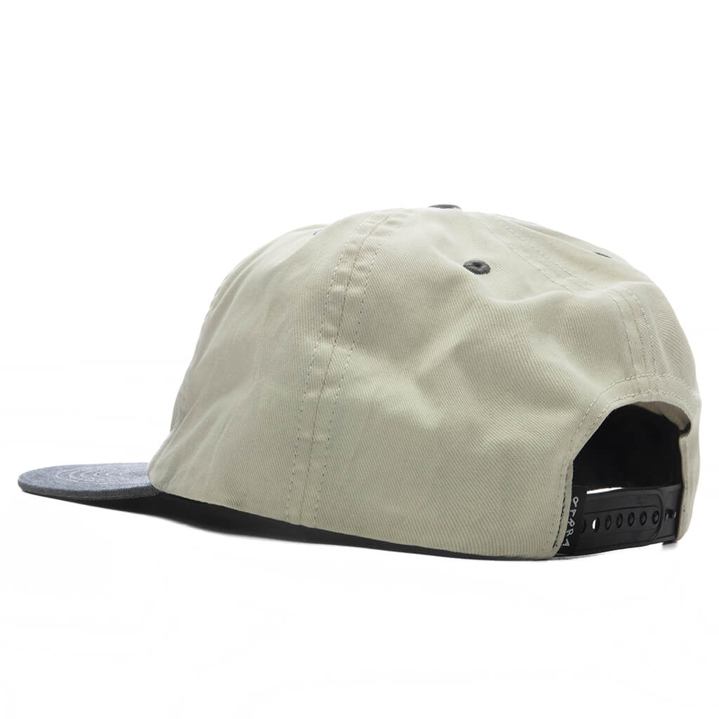 Yarn Bird 5 Panel Hat - Off White - Image 4
