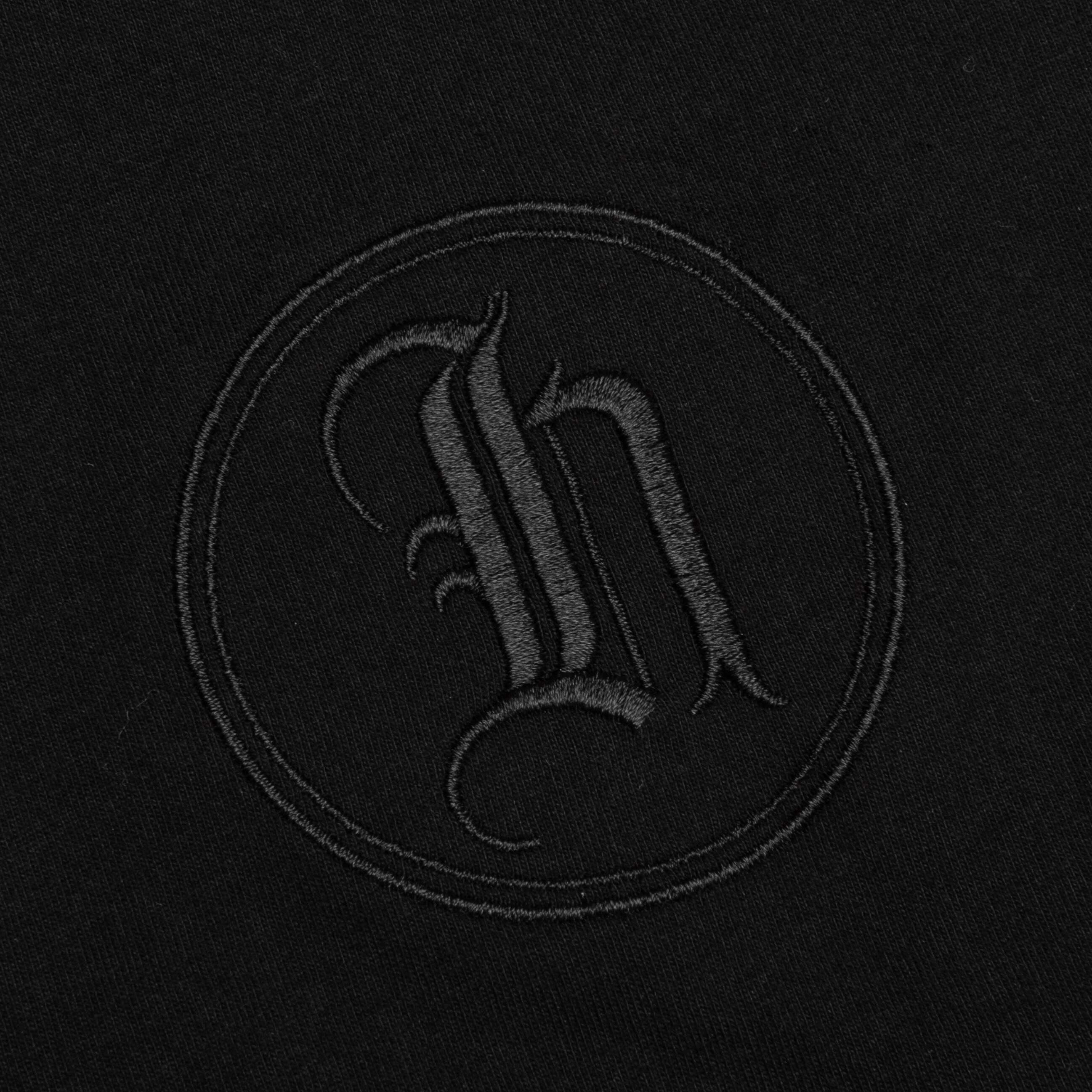 H Stamp Box Tee - Black - Image 3