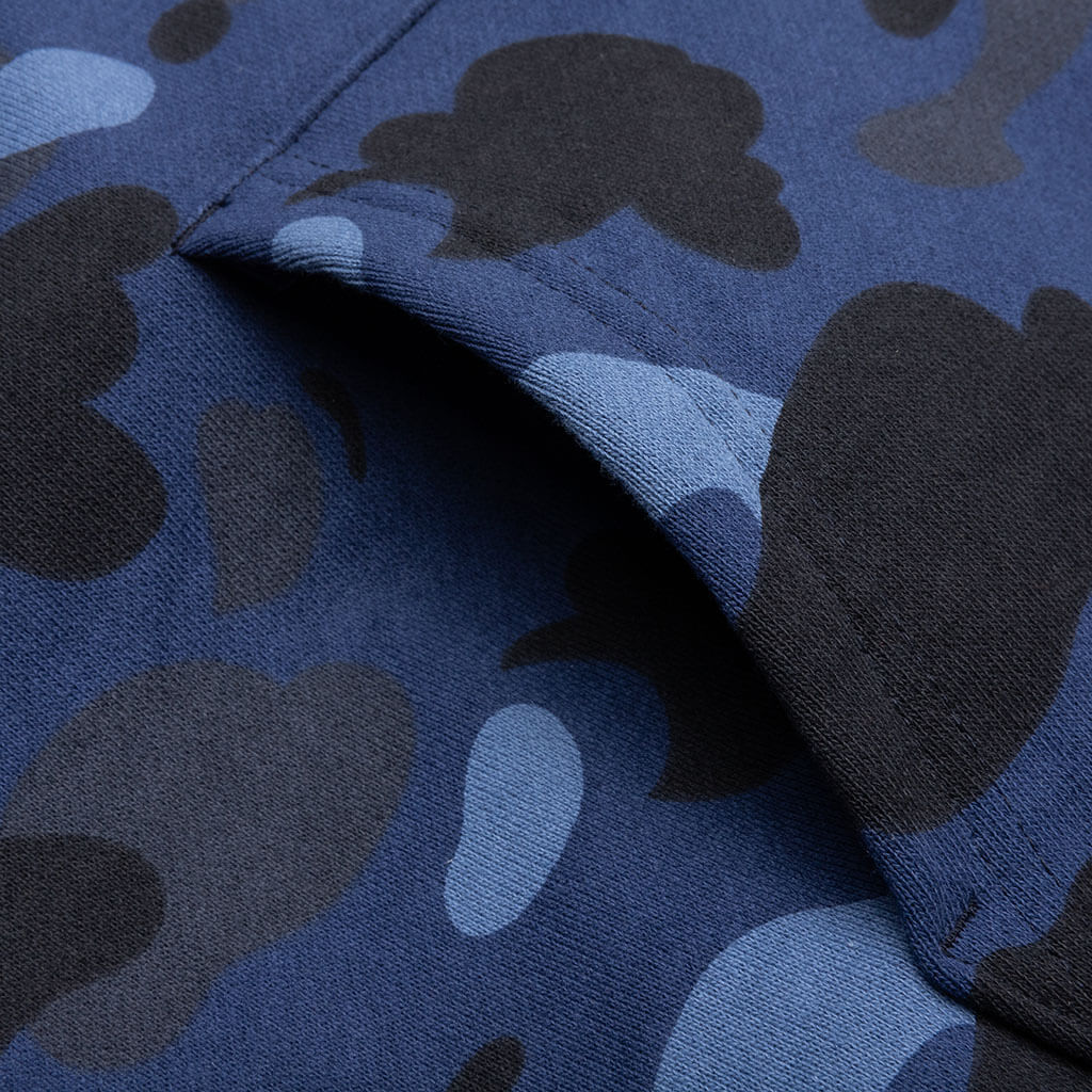 Camo Shark Full Zip Hoodie - Navy - Image 6