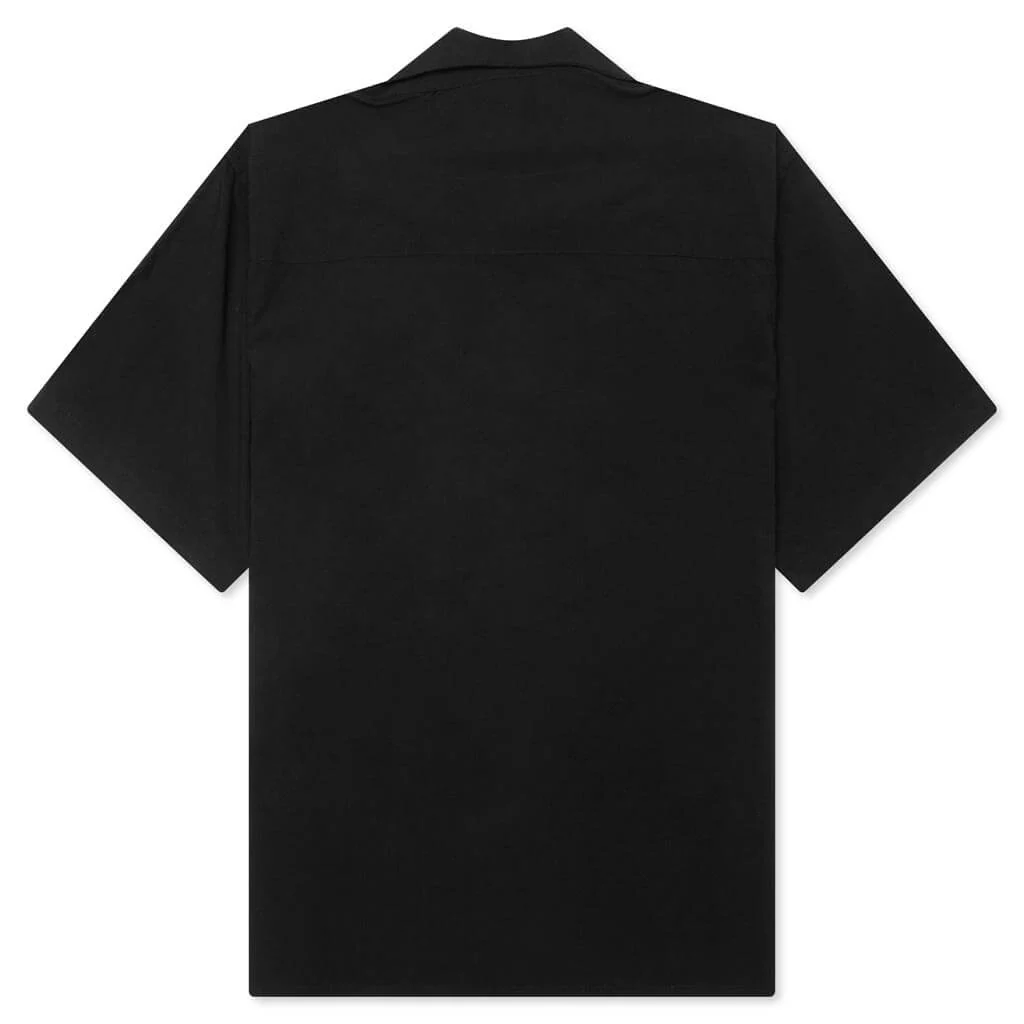 Camp Solid Shirt - Black - Image 2