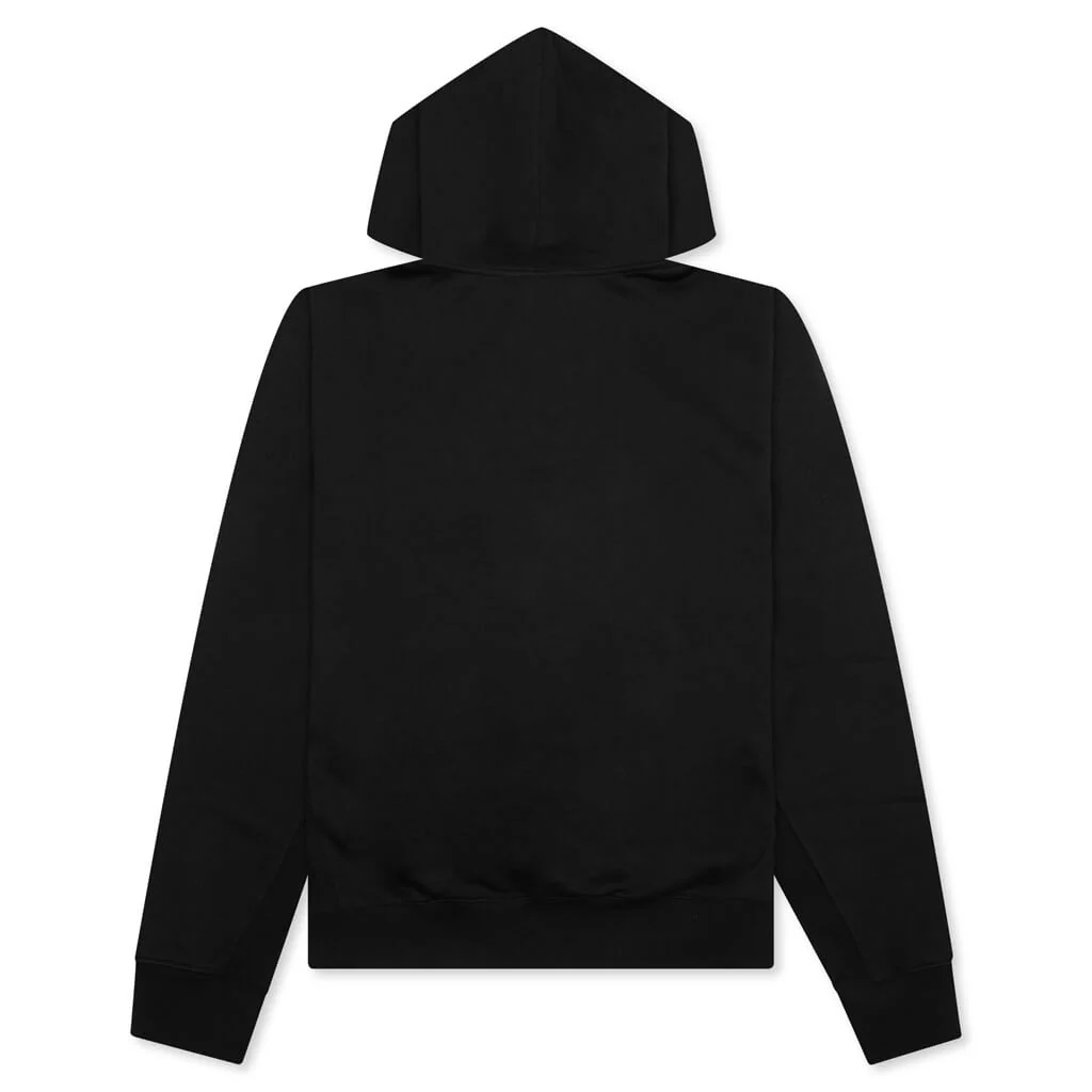 Scribble Logo Hoodie - Black - Image 2