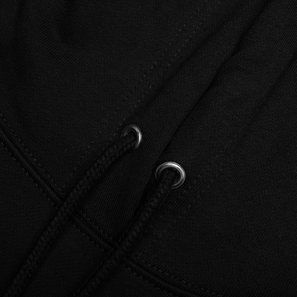 Scribble Logo Hoodie - Black - Image 3