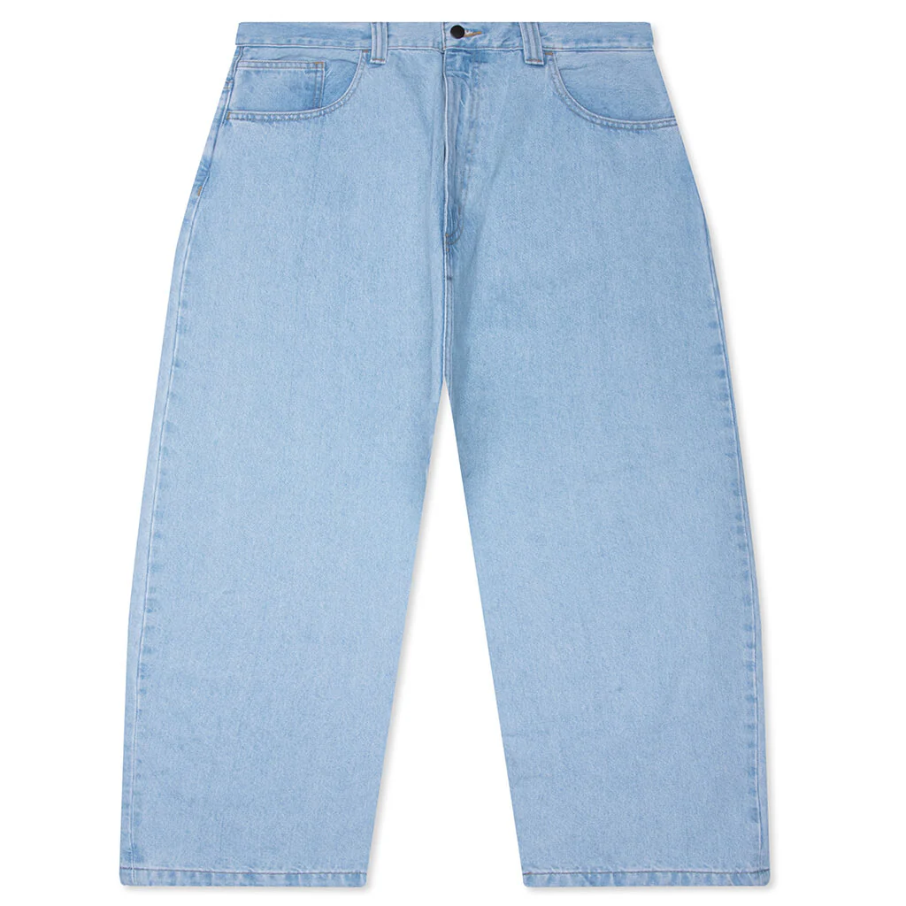 Brandon Pant - Blue Heavy Stone Bleached