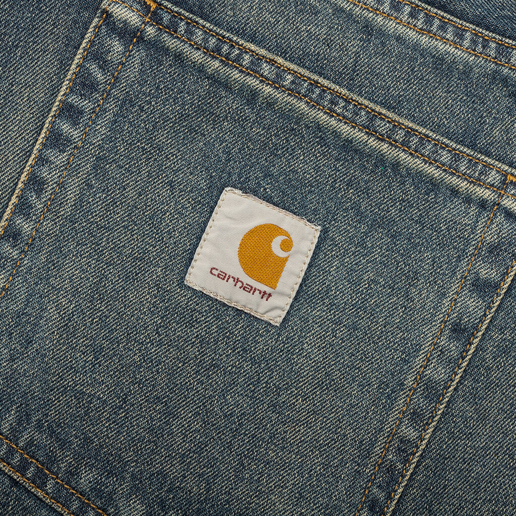 Brandon Pant - Blue Worn Used Wash - Image 4