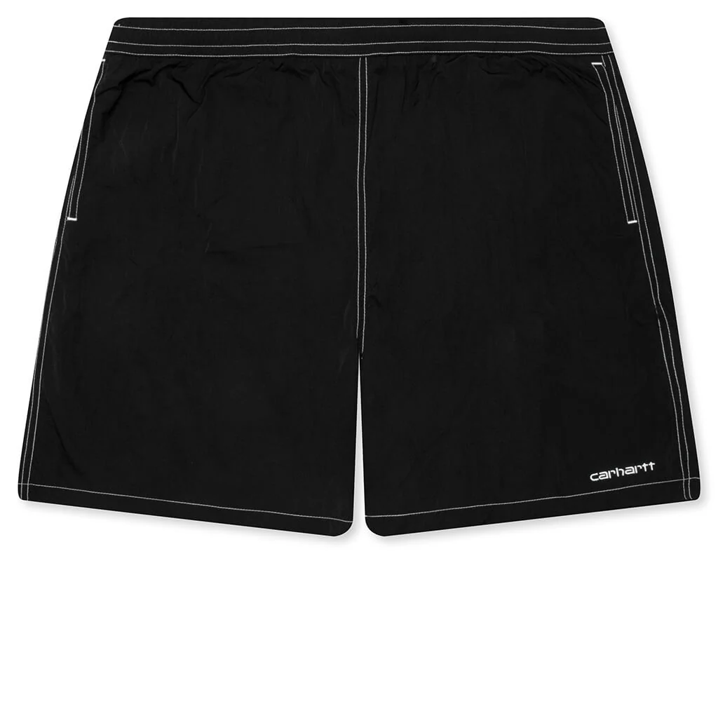 Canby Swim Trunks - Black/White